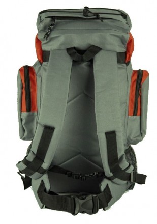 
 Легкий походный рюкзак Acamper TRSO-14 35L Серый с красным Туристический и тре. . фото 3