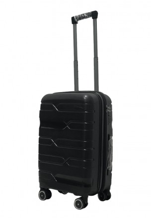 
 Валіза маленька S поліпропілен Milano bag 0306 56×35×24см 33л Чорний Країна: Є. . фото 3
