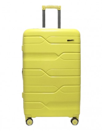 
 Чемодан большой L полипропилен Milano bag 0306 76×49×31см 82л Желтый Страна: Е. . фото 2