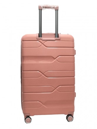 
 Чемодан большой L полипропилен Milano bag 0306 76×49×31см 82л Розовый Страна: . . фото 4