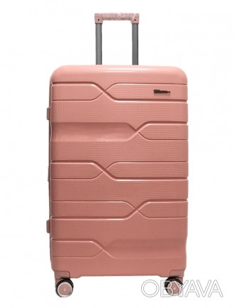 
 Чемодан большой L полипропилен Milano bag 0306 76×49×31см 82л Розовый Страна: . . фото 1