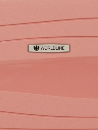 
 Чемодан большой L полипропилен Worldline Airtex 283 74,5×49×32см 120л Розовое . . фото 7
