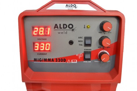 Сварочный инверторный полуавтомат ALDO MIG/MMA – 330D – универсальный аппарат, к. . фото 7