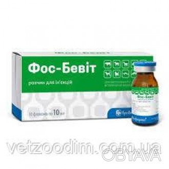 ОПИС
Склад
1 мл препарату містить:
бутафосфан — 100 мг
вітамін В3 (нікотинамід) . . фото 1