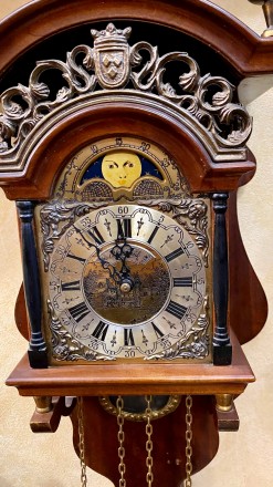 Голландские Винтажные Настенные Часы Warmink Wuba Sallander
Середина ХХ века, ф. . фото 3