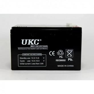 Акумуляторна батарея UKC 12v 12 А 12 В 12 А 
Акумуляторна батарея UKC виготовле. . фото 4