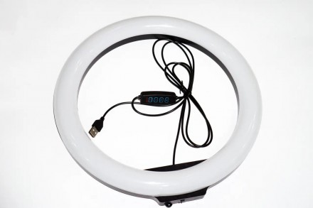 Кільцева LED-лампа LC-330 33 см 1 кріп.тел USB 
Світлодіодна кільцева лампа LC-. . фото 6