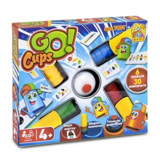 Настольная игра Go Cups Fun Game 7401 ish 
Отправка товара:
• Срок: 1-2 рабочих . . фото 2