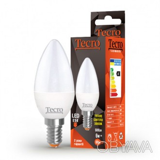 Лампа LED Tecro TL-C37-6W-3K-E14 6W 3000K E14 
 
Отправка данного товара произво. . фото 1