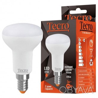 Лампа LED Tecro TL-R50-5W-4K-E14 5W 4000K E14 
 
Отправка данного товара произво. . фото 1