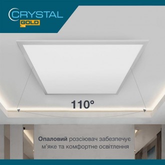 Ультратонкий світильник-панель може використовуватися в приміщеннях будь-якого п. . фото 4