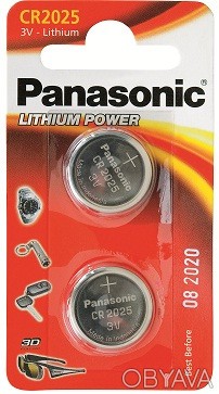 Батарейка Panasonic CR 2025 BL 2шт 
 
Отправка данного товара производиться от 1. . фото 1