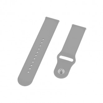 Силіконовий ремінець BeCover для Huawei Watch GT 2 42mm Gray 
 
Отправка данного. . фото 4
