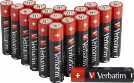 Батарейка Verbatim Alkaline AAA/LR03 BL 20шт_ 
 
Отправка данного товара произво. . фото 4