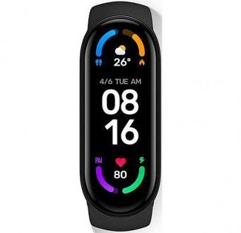 Завжди на крок попереду
Mi Smart Band 6 з повноекранним 1.56-дюймовим AMOLED-дис. . фото 7