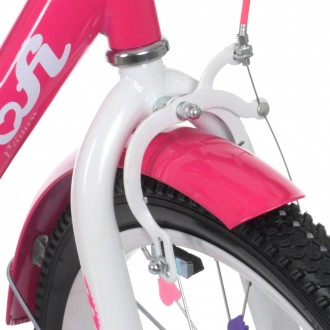 Велосипед детский для девочки c корзинкой PROF1 20юймов Y2013-1 Princess,малинов. . фото 9