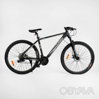 Велосипед спортивный алюминиевый Corso “Leroi” 27.5" LR-27488 колеса 27,5 дюймов. . фото 1