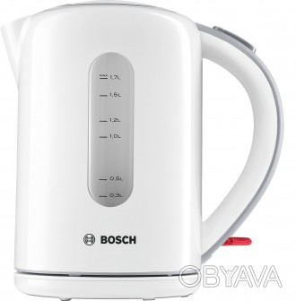 BOSCH TWK7601 - 2200 Вт, объем 1.7 л, цвет белый. . фото 1