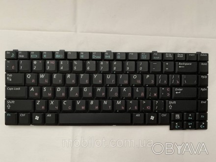 Клавиатура к ноутбуку Samsung М40 оригинальная. В хорошем состоянии, есть следы . . фото 1