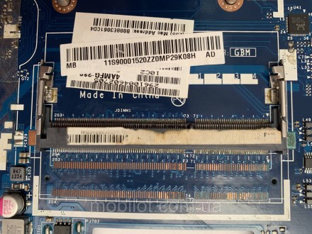 Материнская плата к ноутбуку Lenovo IdeaPad G585. В не рабочем состоянии. Плата . . фото 5