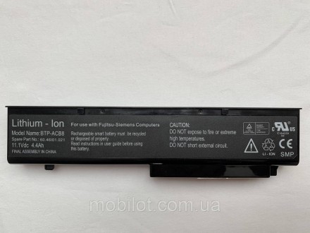 Оригинальная аккумуляторная батарея Fujitsu-Siemens Amilo A1650G к ноутбуку с из. . фото 5