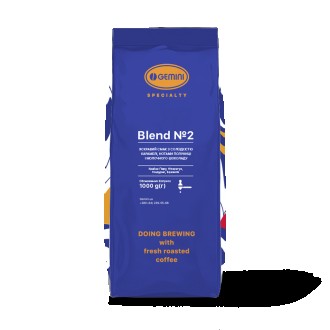 Кофе в зернах Gemini Specialty Blend #2 - Бленд 2 изысканных сортов арабики, выр. . фото 2
