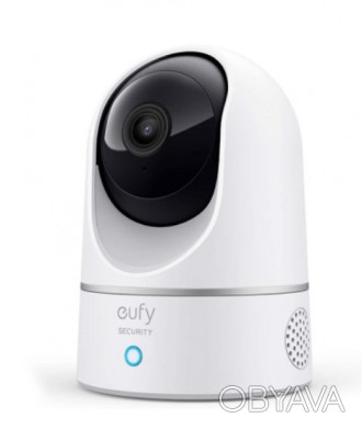 Поворотная камера видеонаблюдения eufy Security 2K PAN, разрешение 2K, поддержка. . фото 1
