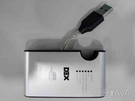 Dex USB2.0 Card Reader Home Design 23
Внимание! Комісійний товар. Уточнюйте наяв. . фото 1