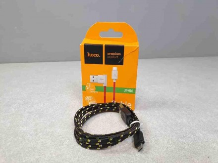 USB Дата-кабель Hoco UMP 
Корпус штекеров и оплетка кабеля выполнены из надежных. . фото 3
