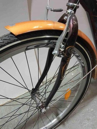 Жіночий міський велосипед, розмір рами: 17.5 дюйм, рама: сталь, колеса 26 дюймів. . фото 5