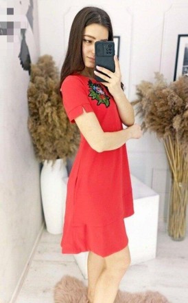 Розпродаж!! Гарна жіноча сукня , р. С, бренд ZEAN. В наявності колір червоний та. . фото 11