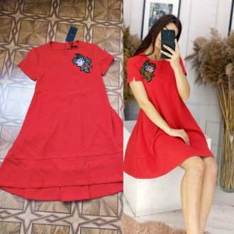 Розпродаж!! Гарна жіноча сукня , р. С, бренд ZEAN. В наявності колір червоний та. . фото 3