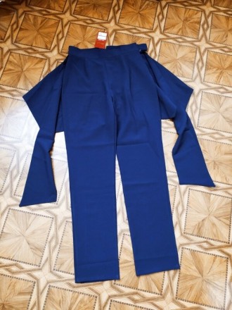 Модні стильні штани темно-синього кольора , гарна якість, бренд Malyk - сучасний. . фото 4