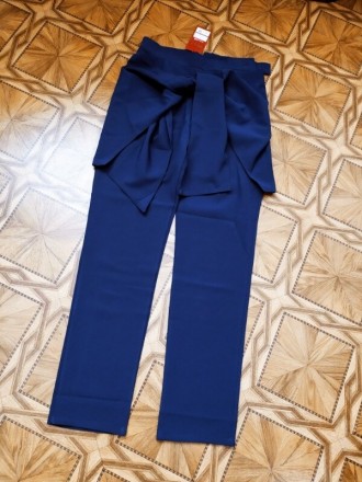 Модні стильні штани темно-синього кольора , гарна якість, бренд Malyk - сучасний. . фото 5