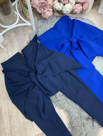 Модні стильні штани темно-синього кольора , гарна якість, бренд Malyk - сучасний. . фото 9