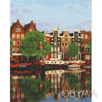 
	Набір для розпису "Кольоровий Амстердам" 40*50 см 11227-AC
. . фото 1