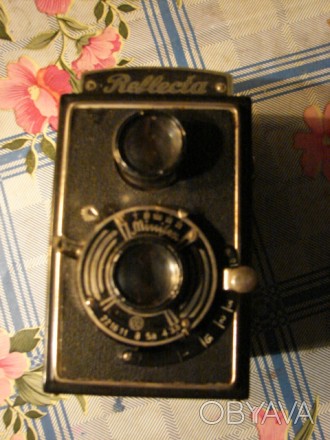 Фотоаппарат широкоплёночный  немецкий 30-х годов 20века,. есть оригинальный чехо. . фото 1