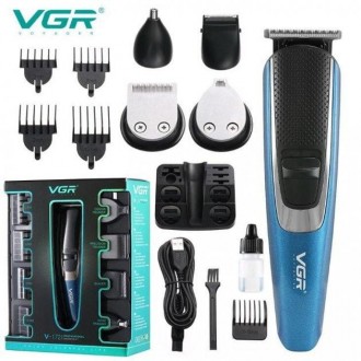 Машинка для стрижки волос VGR V-172 Инновационное устройство разработанное специ. . фото 2
