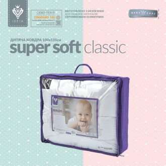 Колекція Super Soft Classic — полюбилася і діткам, і дорослим.
Ковдра — біла, ма. . фото 6
