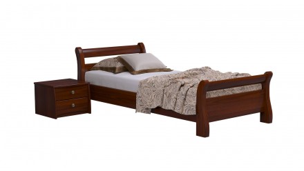 Дерев'яне ліжко "Діана" торгової марки Естелла - класичне ліжко, яке приваблює у. . фото 2