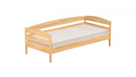 Дерев'яне ліжко "Нота Плюс" торгової марки Естелла - дитяче ліжко з високими окр. . фото 4
