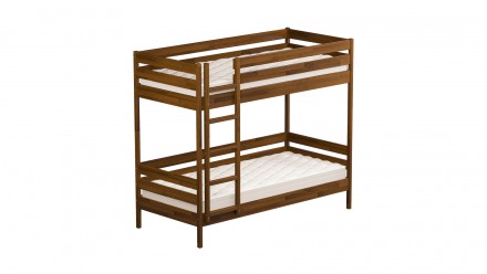 Дерев'яне ліжко "Дует" торгової марки Естелла - надійне і міцне двох'ярусне дитя. . фото 4
