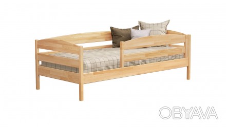 Дерев'яна подвійна планка безпеки для ліжок фабрики Estella. Використовується до. . фото 1