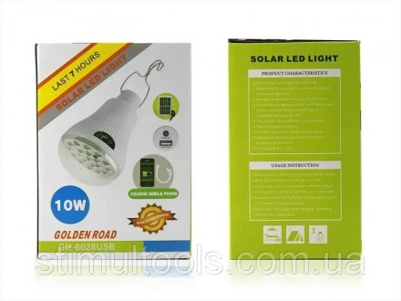 Лампа Solar charging light GR-6028 (99701) с солнечной панелью Белый
Если Вы час. . фото 10