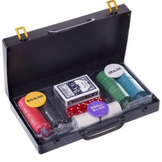 
Покерний набір у кейсі на 200 фішок
Думаєте, що інтелектуальні ігри не бувають . . фото 3