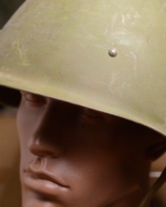 Армійський стальний шолом СШ—40 складського зберігання зріст 2й в залежнос. . фото 4