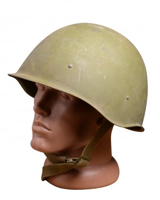 Армійський стальний шолом СШ—40 складського зберігання зріст 2й в залежнос. . фото 2