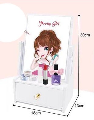 
Набор детской косметики для девочек мини трюмо с зеркалом и сушка для ногтей дл. . фото 3