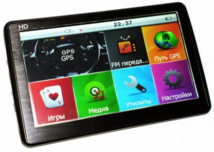 
Автомобільний GPS-навігатор, 256mb/8gb Windows 6.0 із сенсорним екраном 7", INT. . фото 5