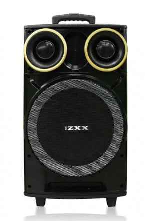
Колонка музична, з Bluetooth на акумуляторна з 2-м радіомікрофон ZXX-9191
Акуст. . фото 4